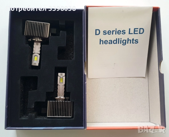 LED D1S/R крушки M-TECH - CANBUS , снимка 3 - Части - 52825202
