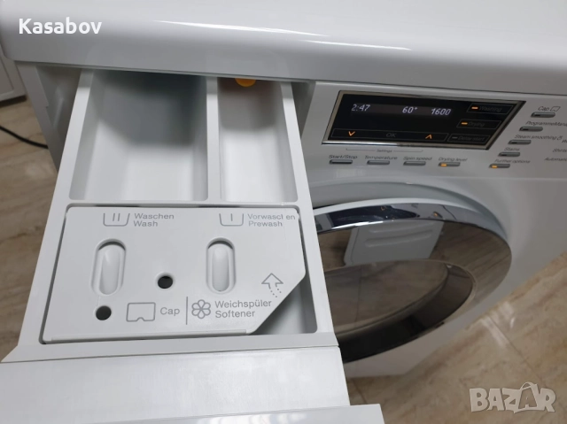 Miele WT1 PowerWash - Пералня със Сушилня Миеле 12м Гаранция, снимка 6 - Перални - 52871216