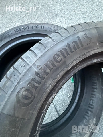 185/60/16 континентал 2 летни гуми, снимка 2 - Гуми и джанти - 53863861
