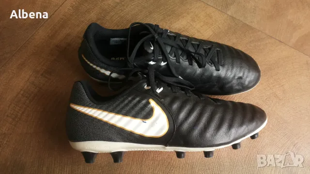 NIKE TIEMPO Leather Football Boots Размер EUR 40,5 / UK 6,5 бутонки естествена кожа 254-14-S, снимка 2 - Футбол - 47040690