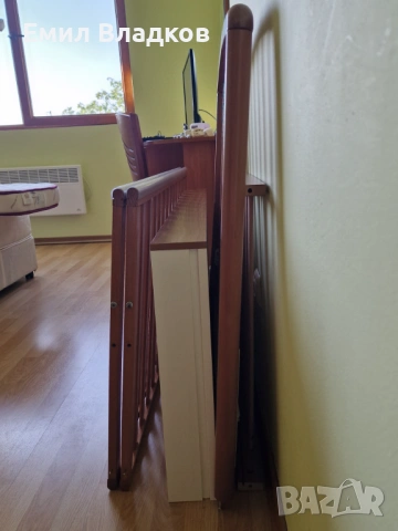 Италианска кошарка с матрак и чекмедже, снимка 4 - Кошарки - 53912789