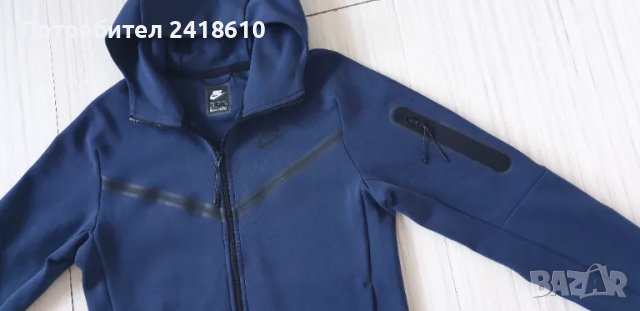 Nike Tech Full Zip Hoodie Mens Size S НОВО! ОРИГИНАЛ! Мъжки Суитшърт!, снимка 11 - Спортни дрехи, екипи - 48909987