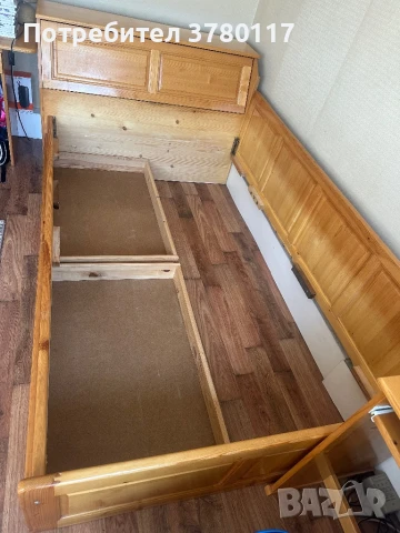 ДЪРВЕНА ПРИСТА от Чам, снимка 2 - Спални и легла - 50995627