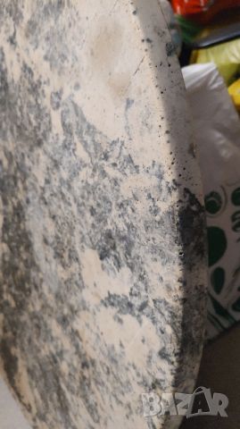 Кръгъл мраморен плот за маса, снимка 3 - Маси - 45229169
