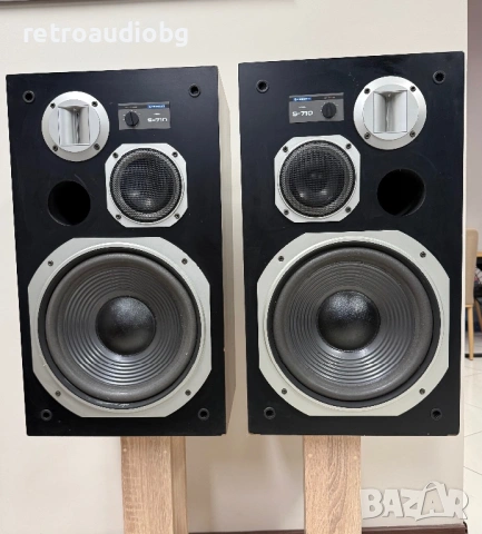 🔈Колекционерски трилентови тонколони PIONEER S-710 - 90-180W - 6.3 ома🔈, снимка 2 - Тонколони - 53828339