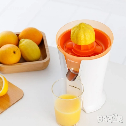 Цитрус преса Taurus Citrus Up – Свеж сок без усилия всеки ден, снимка 8 - Сокоизстисквачки и цитрус преси - 53238502