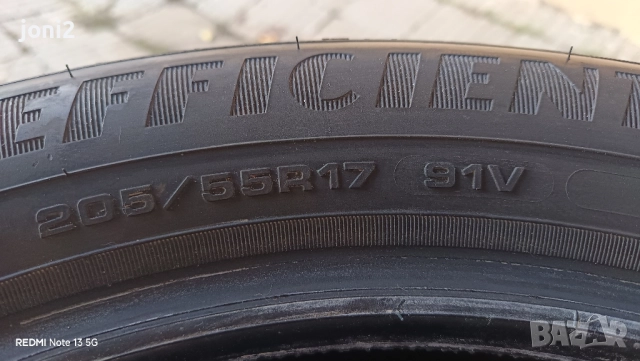 Летни гуми 205/55/17, снимка 7 - Гуми и джанти - 52400858