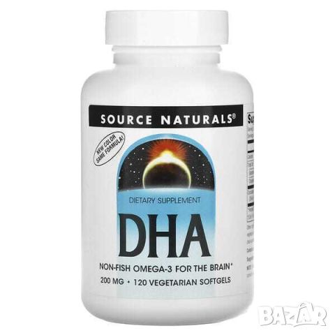 Source Naturals DHA, 200 mg, 120 дражета, снимка 1 - Хранителни добавки - 46073599