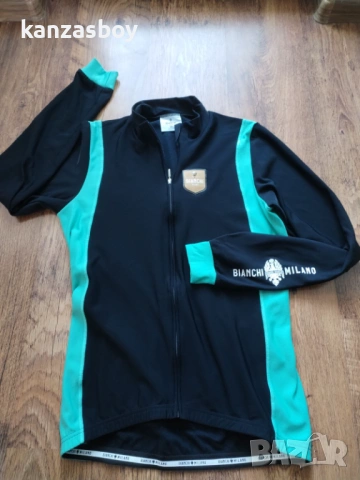bianchi remastered thermo jacket - мъжко вело яке XЛ , снимка 9 - Якета - 53802854