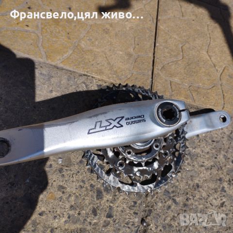 Курбел за велосипед колело Shimano deore xt , снимка 4 - Части за велосипеди - 45625689