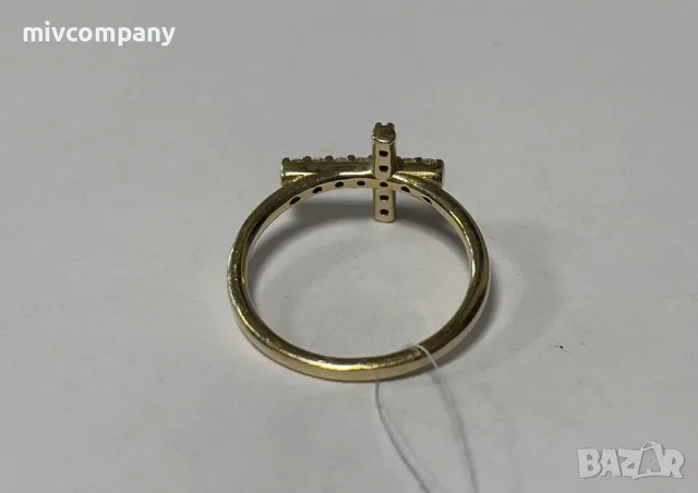 Златен пръстен 2.72гр., снимка 4 - Пръстени - 49799057