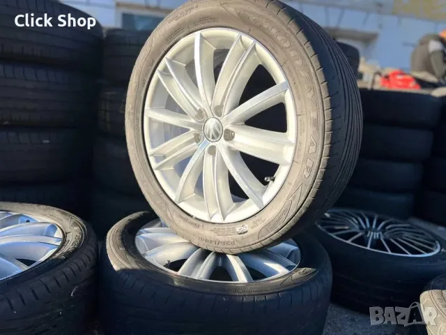 5х112 18 Джанти Audi VW Seat Skoda А4 А6 Пасат Кади Голф Tiguan Touran Octavia Superb 5x112, снимка 1 - Гуми и джанти - 48119912