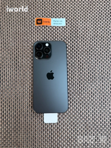 99% Бат❗️ iPhone 16Pro MAX ❗️лизинг от 32€ на мес❗️ Black Titanium ❗️256GB