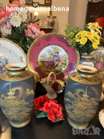 Японски вази „Черната Прелест" – Рядка колекционерска находка, снимка 10 - Антикварни и старинни предмети - 54073573