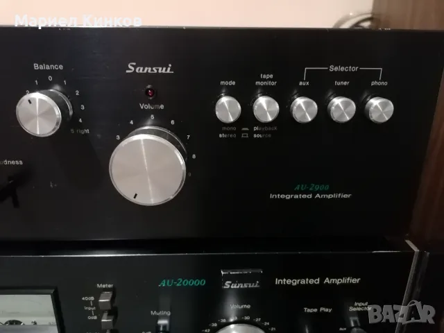 Sansui au 2900 , снимка 3 - Ресийвъри, усилватели, смесителни пултове - 49891851