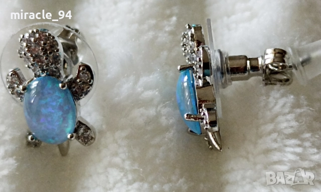 УНИКАЛНИ обеци - костенурки, снимка 8 - Обеци - 51462386