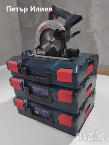 L-BOXX 3бр. циркуляр, ролетка и количка на BOSCH