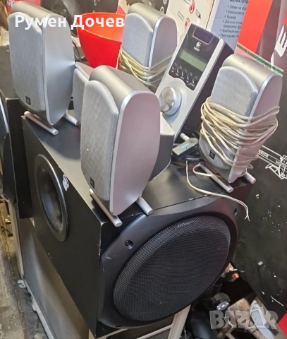 домашно кино 5.1 аудио система Logitech Z5500, снимка 3 - Аудиосистеми - 52425074