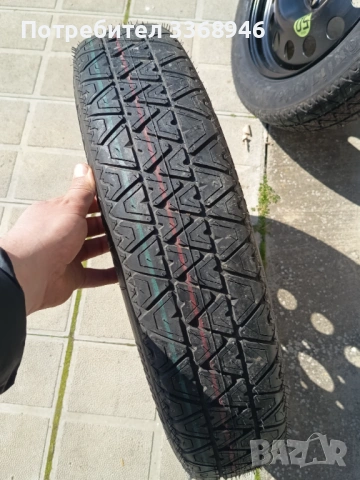 Резервна гума БМВ 17" 5х120 BMW 5x120 Бандажна гуми БМВ Е60 Е90 Е61, снимка 7 - Гуми и джанти - 53707767