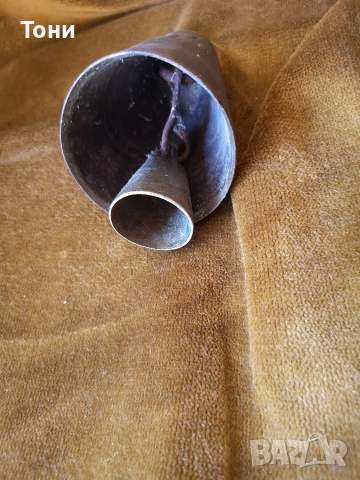 стар чан 10 см здрав, снимка 4 - Антикварни и старинни предмети - 53835936