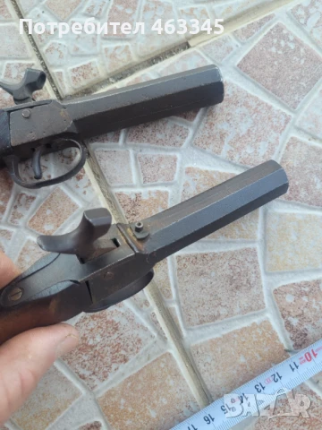 пистолет, пищов, евзалия, чифт пътнически писотлети, снимка 8 - Антикварни и старинни предмети - 50602024