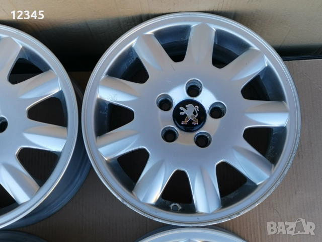 15’’5x108 za peugeot 15”5х108 за пежо-№623, снимка 5 - Гуми и джанти - 51783421