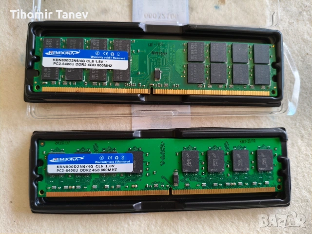 Памет DIMM DDR2 2x4GB 800MHz