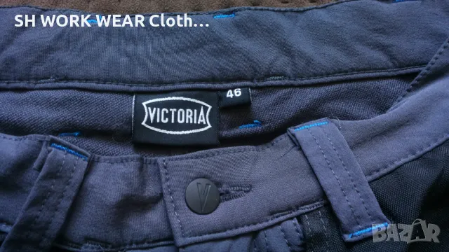 VICTORIA AS HÅNDVERKER 4-VEIS STRETCH Work Trouser 46 / S изцяло еластичен работен панталон W4-234, снимка 14 - Панталони - 47086489