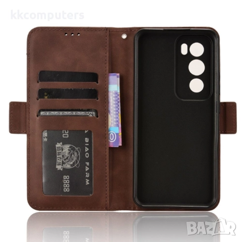Oppo Reno12 Pro 5G Multiple Card Slots/ Wallet Кожен Калъф и Протектор, снимка 5 - Калъфи, кейсове - 52674296