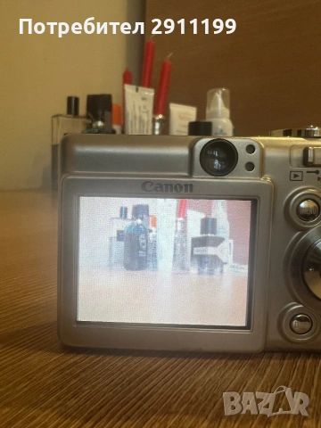 Фотоапарат Canon 5 Mp, Japan с подаръци, снимка 4 - Фотоапарати - 54294102