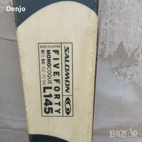 Ски с автомати Salomon, снимка 3 - Зимни спортове - 52005792