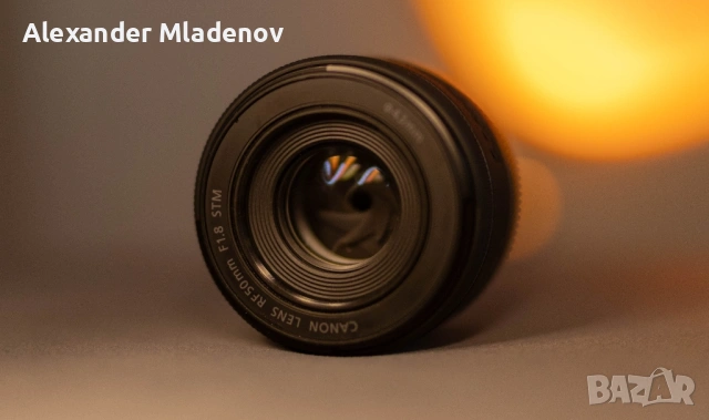 Canon RF 50mm 1.8 STM, снимка 3 - Обективи и филтри - 53293627