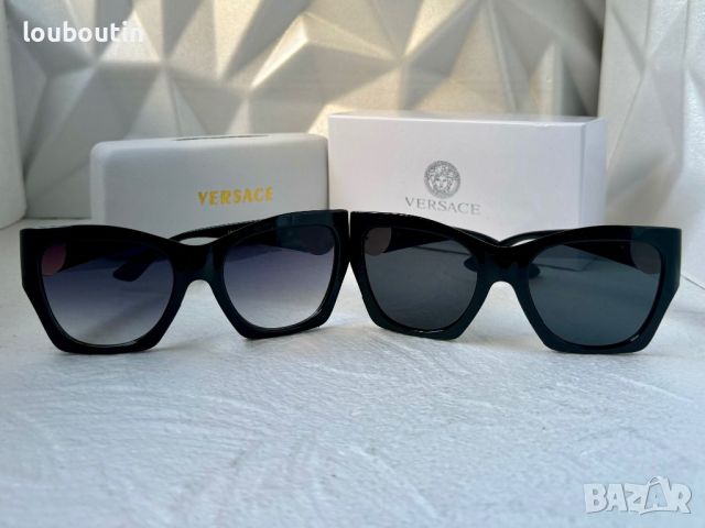 Versace 2024 дамски слънчеви очила котка, снимка 15 - Слънчеви и диоптрични очила - 45439635
