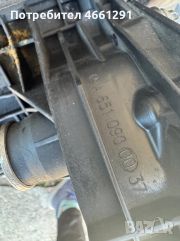 Всмукателен колектор за двигател на Мерцедес Mercedes 2.2Cdi 651 само за 120лв. A6510900037, снимка 4 - Части - 52554521