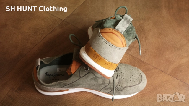 Pepe Jeans Leather Shoes Размер EUR 42 / UK 8 естествена кожа 253-14-S, снимка 7 - Ежедневни обувки - 52653935