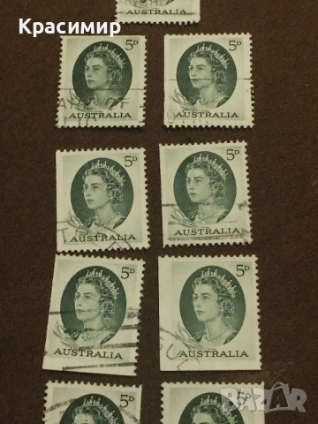 Австралия -Елизабет 1963 г Без Перфорация., снимка 5 - Филателия - 52369877