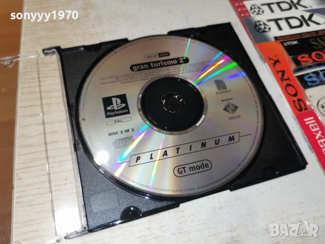 SONY PS GRAN TURISMO 2 GAME 1904261004H1E3R, снимка 3 - Игри за PlayStation - 54242377