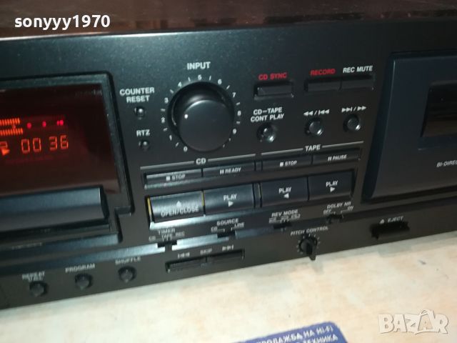 tascam reverse deck & cd player-france 1605240740, снимка 3 - Декове - 45759079