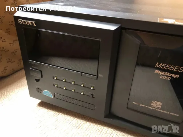 Sony multichanger CDP - M555 ES, снимка 2 - Аудиосистеми - 47183020