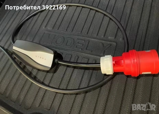 Преходник 32А към Tesla Mobile Connector, снимка 3 - Аксесоари и консумативи - 53652614