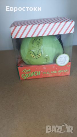 Игра топка-изненада RMS The Grinch Peel & Reveal Christmas Pass Гринч , снимка 5 - Детски топки - 46010837