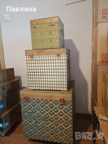 Дървени кутии за съхранение Tamasucci Kijo