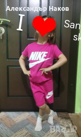 Детски летни Комплекти Nike за момиче. Ново