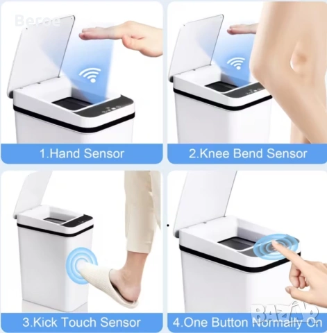 Сензорен кош за отпадъци, снимка 9 - Други стоки за дома - 53127014