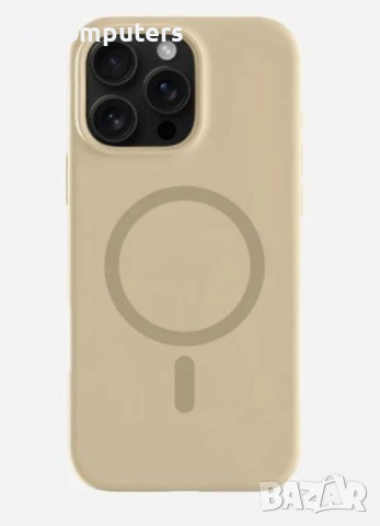 Калъф Liquid Silica MagSafe за iPhone 17 Pro 6.3 / Кафе / + Протектор Баркод : 3133521
