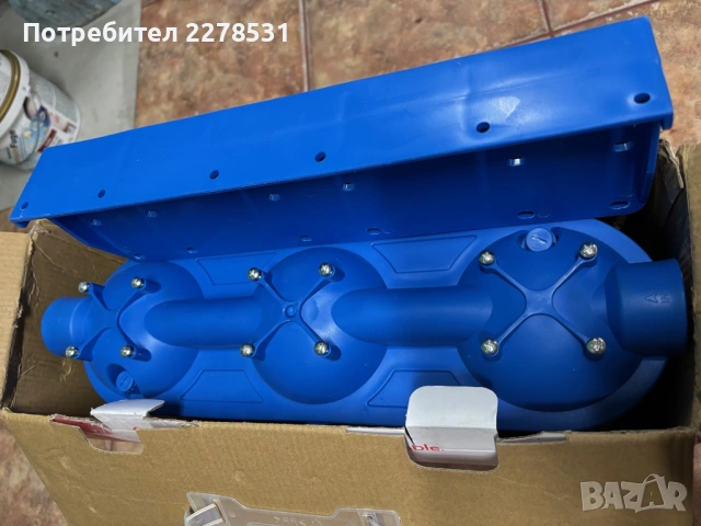 Филтър за вода Everline EWY-3F34/10, Троен, С активен въглен/ памук/сито, 3x3/4"x10 , снимка 3 - ВИК - 53777653