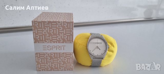 Esprit
Иноксов часовник с кристали, снимка 2 - Дамски - 46742958