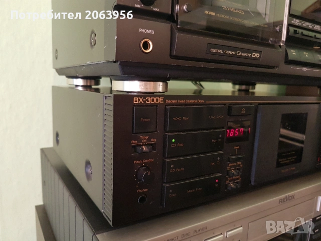 Nakamichi BX 300 триглав., снимка 3 - Декове - 53795366