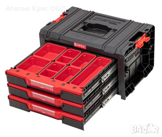 Куфари за инструменти - Qbrick System PRO Drawer 3 Toolbox 2.0 Expert, снимка 2 - Други машини и части - 45164038