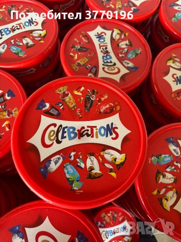 Бонбони Celebrations, снимка 2 - Домашни продукти - 54135194